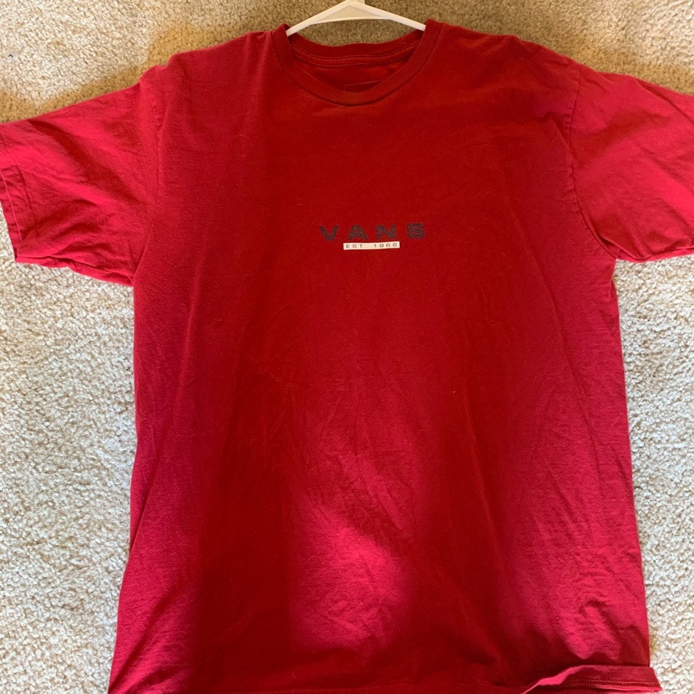 trendy vans t shirt